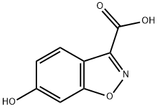 6-Hydroxybenzisoxazole-3-carboxylic acid Struktur