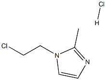 1-(2-Chloroethyl)-2-methyl-1H-imidazole hydrochloride Struktur