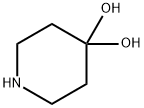 4-piperidinone monohydrate Struktur