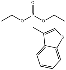 diethyl benzo[b]thiophen-3-ylmethylphosphonate Struktur