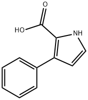 3-Phenyl-1H-pyrrole-2-carboxylic Acid Struktur