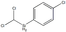 Silane, dichloro(4-chlorophenyl)methyl- Struktur