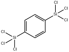 Silane, 1,4-phenylenebis[trichloro- Struktur