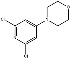 4-(2,6-dichloropyridin-4-yl)morpholine Structure