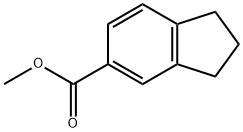 1H-INDENE-5-CARBOXYLIC ACID, 2,3-DIHYDRO-, METHYL ESTER Struktur