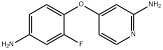 2-Amino-4-(4-amino-2-fluorophenoxy)pyridine Struktur