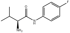 N-(4-Fluorophenyl)-L-valinamide Struktur