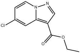 Ethyl 5-chloropyrazolo[1,5-a]pyridine-3-carboxylate Struktur