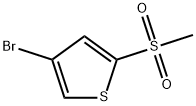 4-bromo-2-(methylsulfonyl)thiophene Struktur