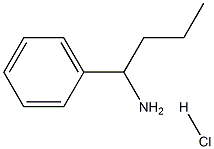 (1-Phenylbutyl)amine hydrochloride Struktur