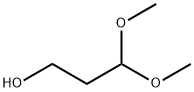 1-Propanol, 3,3-dimethoxy-
 Struktur