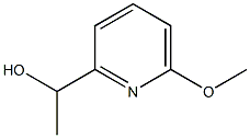 1-(6-methoxy-pyridin-2-yl)-ethanol Struktur