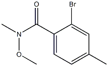 2-bromo-N-methoxy-N,4-dimethylbenzamide