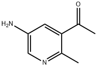 : 1-(5-Amino-2-methylpyridin-3-yl)ethanone Struktur