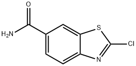 2-chlorobenzo[d]thiazole-6-carboxamide Struktur