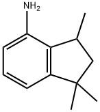 1,1,3-Trimethyl-2,3-dihydro-1H-inden-4-amine Struktur