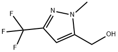 1-甲基-3-(三氟甲基)- 1H-吡唑-5-甲醇, 949898-58-2, 結構式