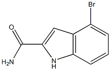 4-Bromo-1H-indole-2-carboxamide Struktur