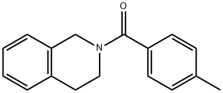 3,4-dihydroisoquinolin-2(1H)-yl(4-methylphenyl)methanone Struktur