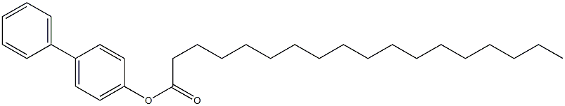 4-BIPHENYLYL OCTADECANOATE Struktur