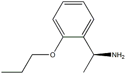 (1S)-1-(2-PROPOXYPHENYL)ETHYLAMINE Struktur