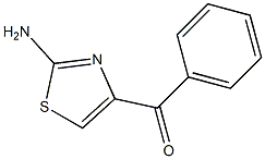 (2-aminothiazol-4-yl)(phenyl)methanone Struktur