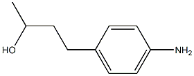 4-(4-aminophenyl)butan-2-ol Struktur