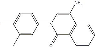 4-amino-2-(3,4-dimethylphenyl)isoquinolin-1(2H)-one