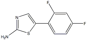 5-(2,4-difluorophenyl)thiazol-2-amine Struktur