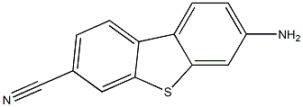 7-aminodibenzo[b,d]thiophene-3-carbonitrile Struktur