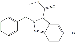 methyl 2-benzyl-5-bromo-2H-indazole-3-carboxylate