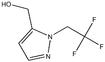 (1-(2,2,2-trifluoroethyl)-1H-pyrazol-5-yl)methanol Struktur