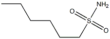 Hexanesulfonamide Struktur