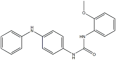 1-(4-ANILINOPHENYL)-3-(2-METHOXYPHENYL)UREA Struktur