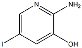 2-氨基-3-羥基-5-碘吡啶, , 結(jié)構(gòu)式