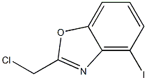 2-Chloromethyl-4-iodo-benzooxazole Struktur