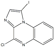 4-Chloro-1-iodoimidazo[1,2-a]quinoxaline Struktur