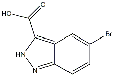 5-Bromo-2H-indazole-3-carboxylic acid Struktur