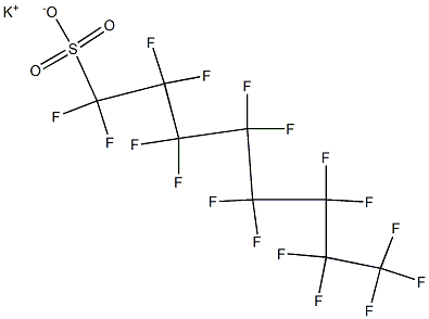 強(qiáng)效鉻霧抑制劑FC-95全氟辛基磺酸鉀 結(jié)構(gòu)式