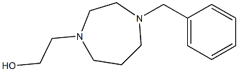 2-(4-benzyl-1,4-diazepan-1-yl)ethanol Struktur