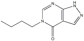 5-butyl-1H-pyrazolo[3,4-d]pyrimidin-4(5H)-one Struktur