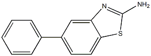 5-phenylbenzo[d]thiazol-2-amine Struktur