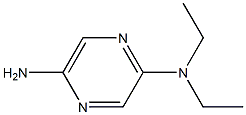 N2,N2-diethylpyrazine-2,5-diamine Struktur