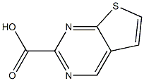 thieno[2,3-d]pyrimidine-2-carboxylic acid Struktur