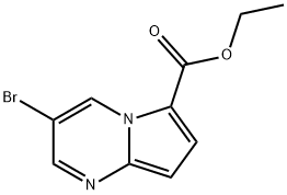 3-Bromo-pyrrolo[1,2-a]pyrimidine-6-carboxylic acid ethyl ester