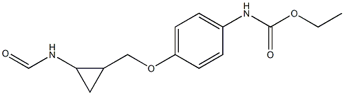 ethyl (4-(cyclopropanecarboxamido)-2-methoxyphenyl)carbamate Struktur