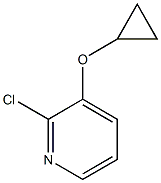 2-chloro-3-cyclopropoxypyridine Struktur