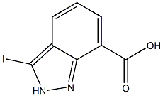 3-Iodo-2H-indazole-7-carboxylic acid Struktur