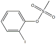 2-iodophenyl methanesulfonate Struktur