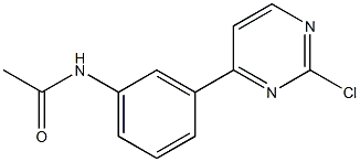 N-(3-(2-chloropyrimidin-4-yl)phenyl)acetamide